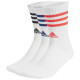 Adidas Unisex κάλτσες 3-S Cushioned Crew Socks 3 Pairs Adidas Unisex κάλτσες 3-S Cushioned Crew Socks 3 Pairs